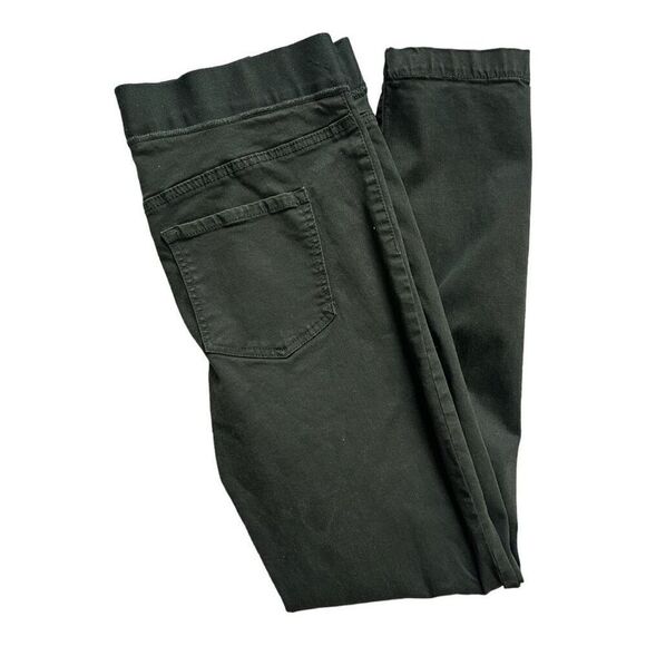 Womens Buffalo by David Button Chocolate High Waisted Leggings - Sz L - Picture 3 of 3